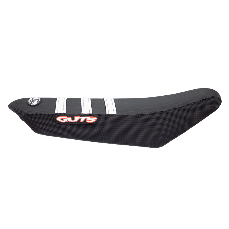 Complete Seat Hardcore Gripper Guts Racing Black/White Talaria Sting